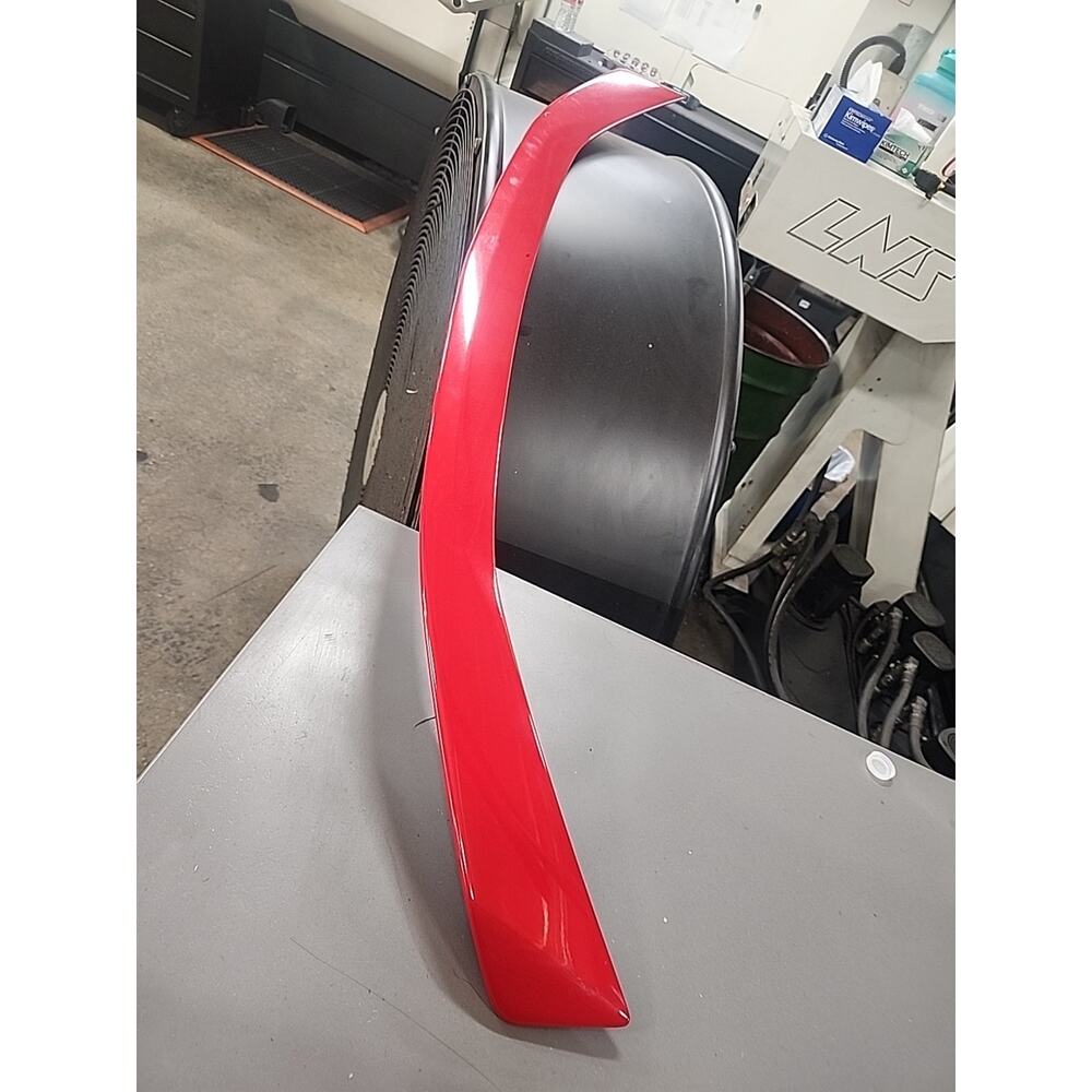 RED CAMARO 2021-PRESENT STOCK ORIGINAL SPOILER-GM FACTORY COMES WITH SCREWS